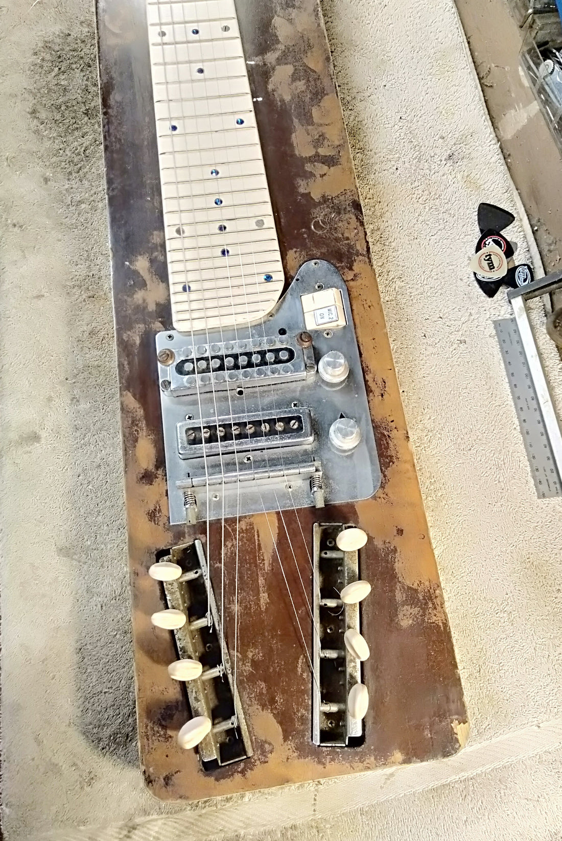 On the bench
