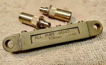 Tokiwa brass T-O-M bridge. 2nd hand