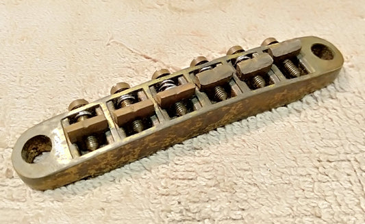 Tokiwa brass T-O-M bridge. 2nd hand