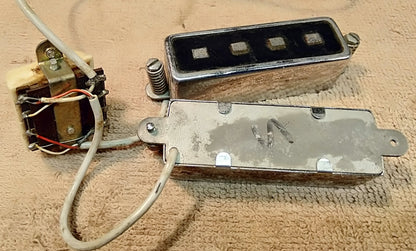 Teisco bass pickups and switch. 2nd hand