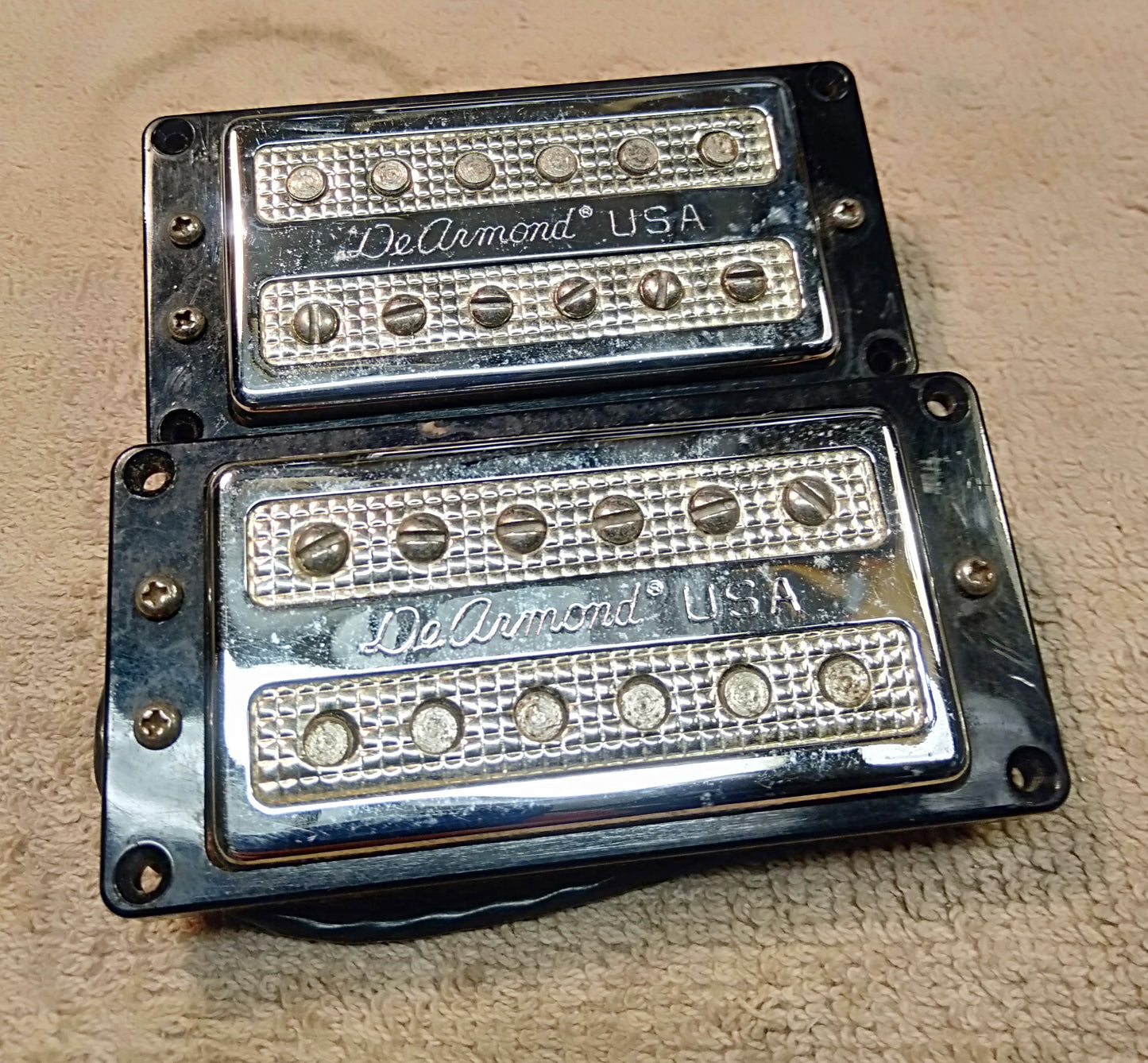 DeArmond humbuckers. 2nd hand