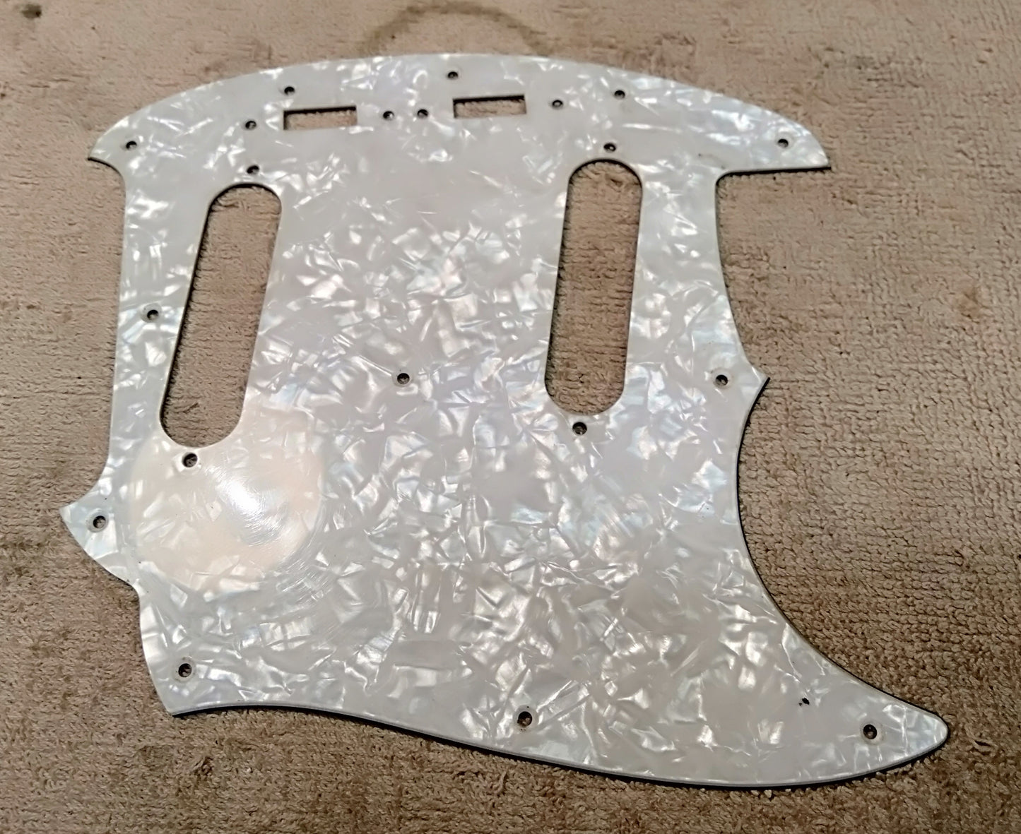 Fender Mustang scratchplate. 2nd hand