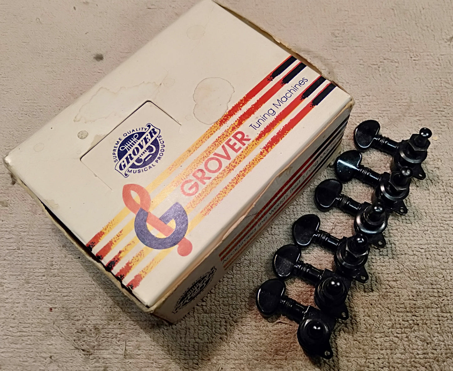 Grover Rotomatic tuners. NOS