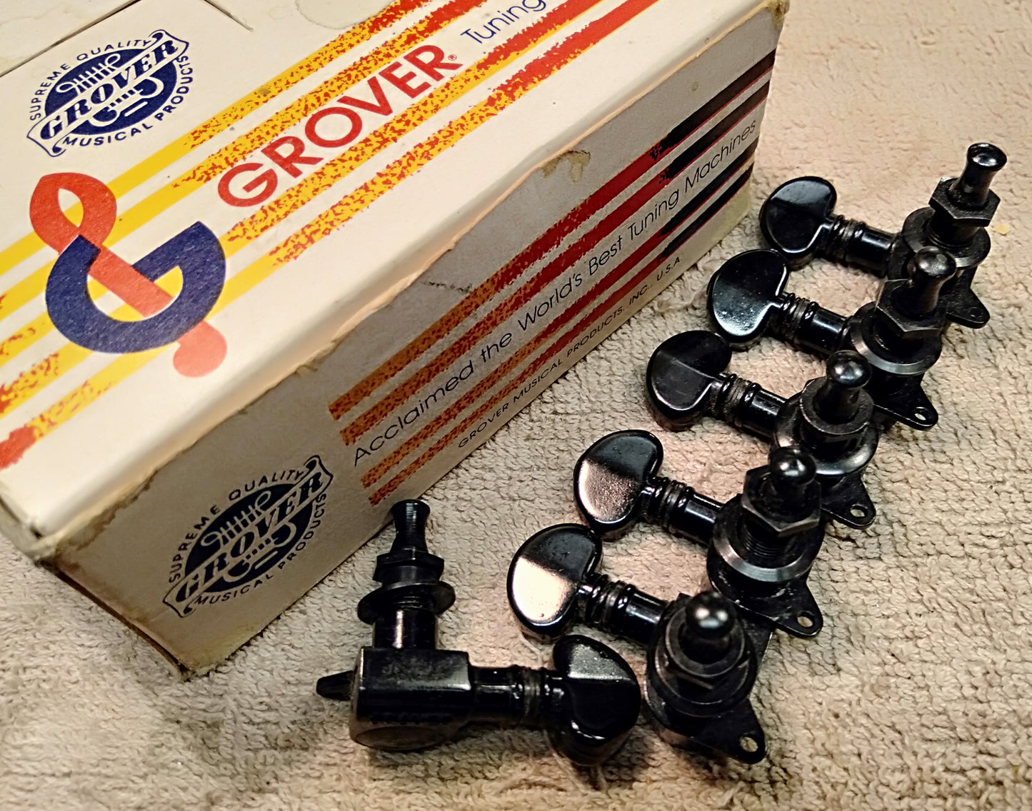Grover Rotomatic tuners. NOS