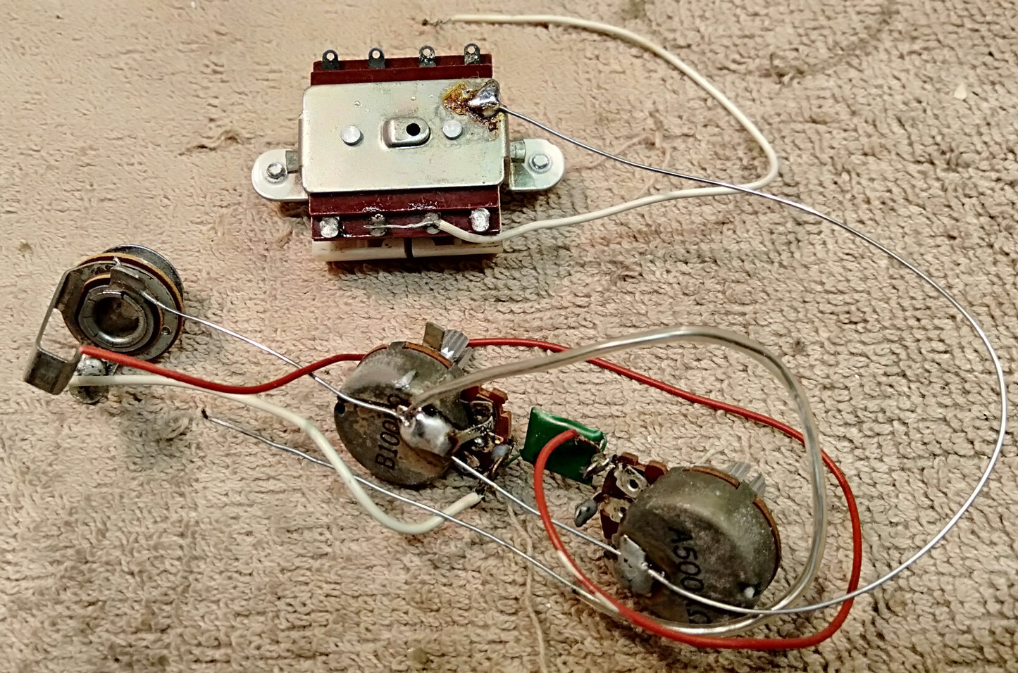 Rocker switches and loom. 2nd hand