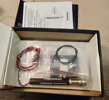 Fishman acoustic pickup. NOS
