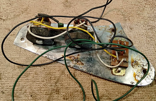 Fender Jaguar rhythm plate complete. 2nd hand