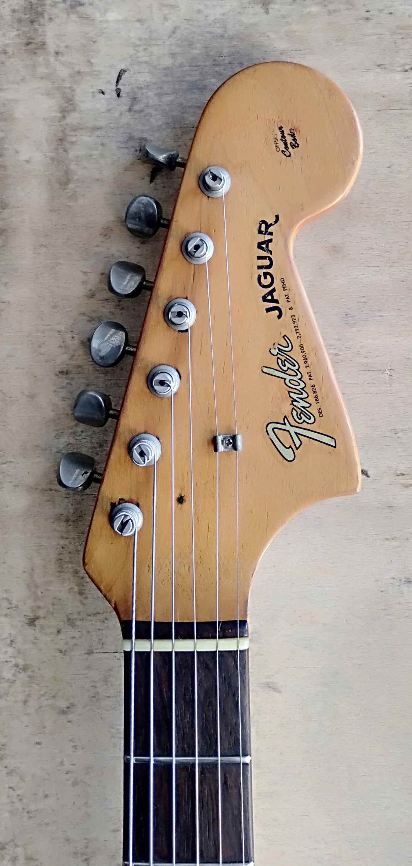 Fender Jaguar. 1960s/1980s