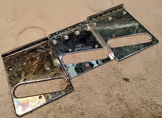 Tele bridge plates. 2nd hand